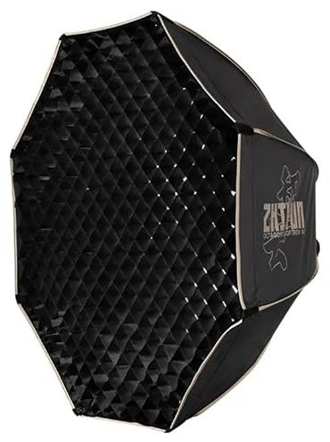 ZHIYUN 90cm Softbox Ottagonale con Attacco Bowens a Sgancio Rapido con Griglia a Nido d'Ape, Diffusori di Luce, per ZHIYUN MOLUS G300 G200 B100 B200 B300 B500