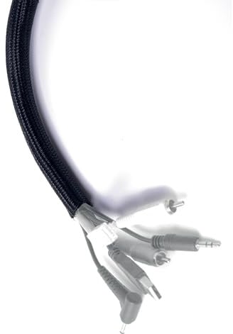 Desire2 Cable Sleeve (4m), Desk Cable Organiser and Hider for Power, USB, Audio Cords
