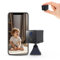 AOBOCAM Mini Spy Hidden Camera 1080P HD Wireless WiFi Indoor Security Camera with Night Vision, Motion Detection, Wide Angle, APP Control (black 2)