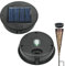 2 Pack Solar Lights Replacement Top, 8CM/3.15 LED Lantern Lid Lights Bulb Replacement Part, IP44 Replacement Solar Panels for Outdoor Hanging Lanterns DIY Lights Walkway Yard Decora