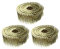 uxcell 1200 Count Siding Nails 1-3/4 x 0.083 15-Degree Ring Shank Full Round Head Collated Wire Coil-for Lath and Sheathing Materials