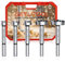 GETLITOOL Forstnerbohrer Set 5 tlg. Holzbohrer Set Ø15-35mm Forstnerbohrer mit Zentrierspitze, Rundschaft Forstner Bohrer Holz Set extra scharf Forsterbohrerset, Astlochbohrer, Topfbohrer