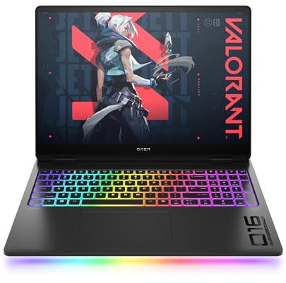 HP Omen MAX Gaming Laptop 16-ak0197ng・40,6 cm (16)・1920 x 1200 Pixel・32 GB・DDR5-SDRAM・Windows (BJ5E7EA) - Notebook