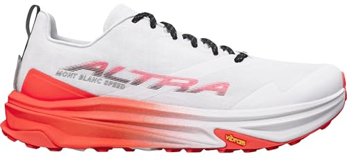 ALTRA Mont Blanc Speed Laufschuhe Trailschuh Herren weiß - White/red 44,5