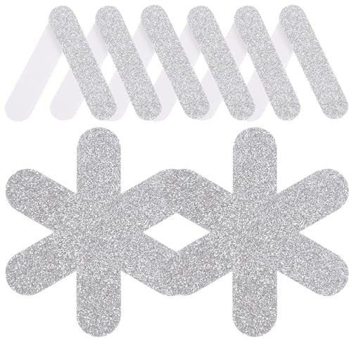 Housoutil Outils de Lime à Ongles 30 Pièces, Limes à Ongles Mini Pailletées pour Manucure et Pédicure, Kit Portable en Déplacement