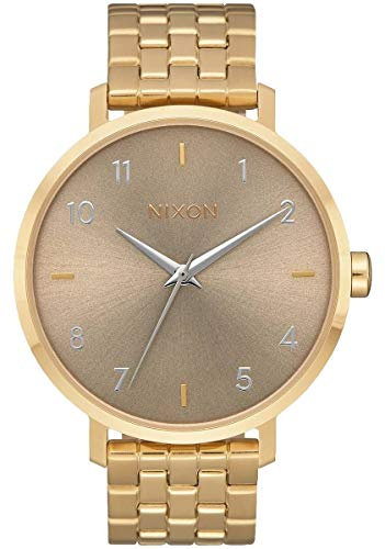 Nixon Damen Digital Quarz Uhr mit Edelstahl Armband A1090-2702-00