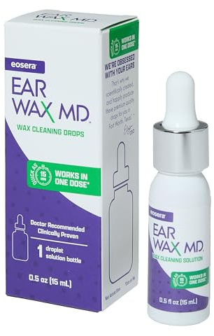 eosera Ear Wax MD Ear Wax Dissolving Drops - 15 mL