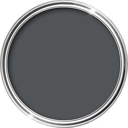 HQC Barn Paint 5L | Garden and Furniture Wood Paint | Outdoor Protection for Garden Fence | Quick-Drying Classic Grey