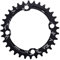 Dioche Fahrrad Kettenblatt, 32/34/36 / 38T BCD 104 Mountainbike Single Speed ​​Kettenblatt Geeignet für die Meisten Fahrrad Rennrad Mountainbike(36T-Schwarz)