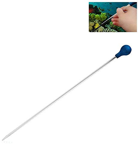 Mangeoire à Corail Alimentateur SPS HPS,LucBuy 35cm Longue Mangeoire de Récif Acrylique,Tube d'alimentation D'engrais Liquide pour Poissons Marins D'aquarium,Coraux,Anémones,Anguilles,Poissons-Lions
