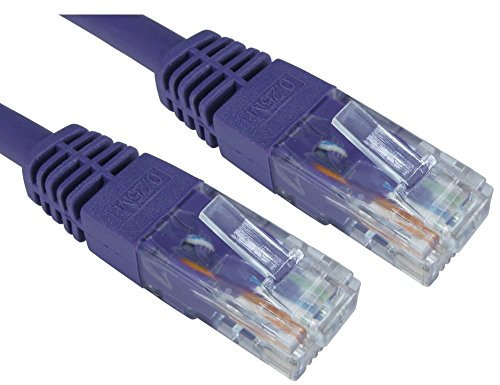 ALIDA SYSTEMS 1.5m Cat6 Ethernet Cable, High Speed and Reliable - Violet
