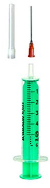 Set: 1, 2 oder 3 St. Spritze 5ml Laborspritzen Liquidspritze Hobbyspritze mit stumpfer Nadel/Kanüle für E-Liquid Aroma Hobby und Heimwerk (Set 1x 5ml)