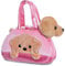 Aurora, 61365, Fancy Pal Peekaboo Labrador Hund, Plüschtier, rosa & braun, Multicolor, One Size