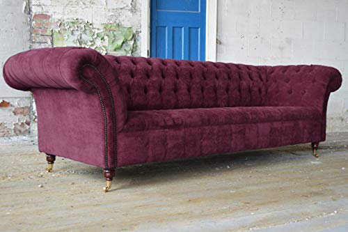jvmoebel Chesterfield 3 Sitzer XXL Polster Sitz Couch Sofa Garnitur Big Couchen 2016-45 !
