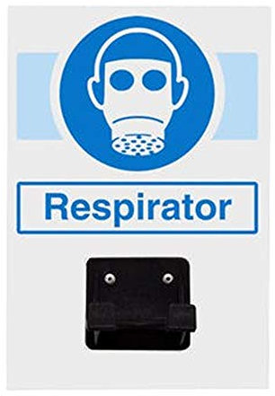 Vsafety Atemschutz-Station, 1 Halterung, 220 mm x 150 mm, 1 Stück