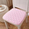Yadlan Stuhlkissen 45x45 mit BäNdern, 4er Set Kissen für EsszimmerstüHle Halbrund, Sitzkissen Stuhl Outdoor, Sitzpolster für GartenstüHle Memory Foam Stuhlkissen für Die AußEnterrasse Pink