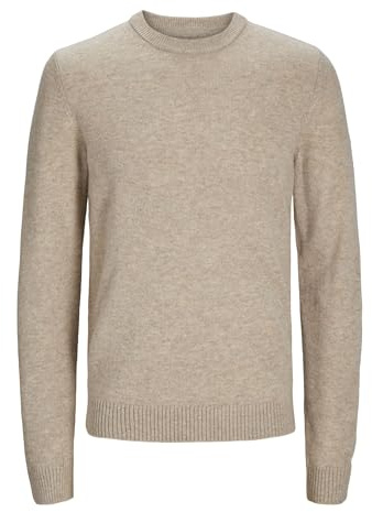 JACK & JONES Jprcclambswool Knit Crew Neck Sn