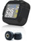 Riloer Reifendruckkontrollsystem Motorrad Reifendrucküberwachungssystem TPMS mit 2 externen Sensoren Kabelloses LCD-Display USB-Aufladung für Bike ATV
