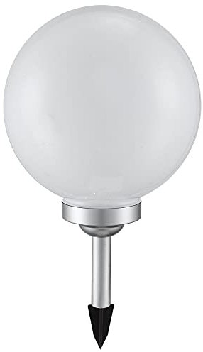 etc-shop Solarleuchte Kugel Garten Kugelleuchte Solar LED Gartendeko Solarkugel für Außen 25 cm, Leuchtdauer ca. 6-8 Stunden, H 65 cm