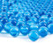 Galashield Blaue Glasmurmeln Großfüller | runde Perlen für Vasen, 2,3 kg (ca. 400 Stück)