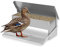 Sonnewelt Mangeoire automatique pour poules en acier galvanisé - 5 kg - Avec pédale automatique et couverture étanche - Pour volailles