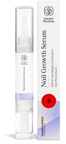 Health Routine Nail Growth Serum — Nagelöl für gesunde Fingernägel & Fußnägel — Schnelles Wachstum — Natürlicher Nagelhärter mit Jojobaöl & Biotin