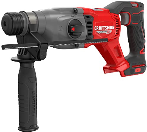 CRAFTSMAN V20 RP SDS, taladro de martillo giratorio, inalámbrico, 7/8 pulgadas, 2 julios, solo herramienta desnuda (CMCH234B)