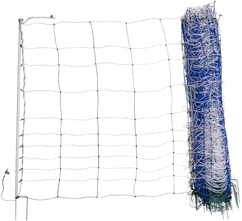 AKO Fencing TitanNet, 145 cm, blau/weiß, 50 m, Doppelspitze