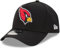 New Era Arizona Cardinals NFL Evergreen Schwarz Verstellbare 9Forty A-Frame Cap - One-Size