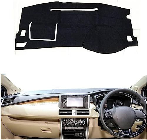 KAMNIK Armaturenbrett Abdeckung Für Mitsubishi Xpander 2017 2018 Sonnenschutz Pad Dashboard Abdeckung Dash Matte Nicht-Slip Armaturen,B/RHD