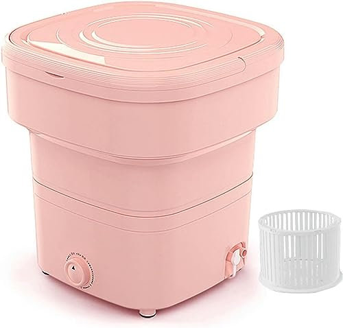伟 祥 Mini lave-linge pliable portable avec panier de vidange, type divisé, grande capacité de 18 L pour famille, camping, dortoirs et autres environnements