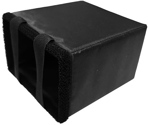 Parasole/paraluce per monitor da 5 pollici, pieghevole e portatile, universale, con cintura elastica, per Atomos Ninja V/Ninja V+, Desview P5II/R5II/V5, FEELWORLD F5 Pro/F5 Prox