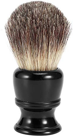 ANKROYU Herren-Rasierpinsel, Bart-Rasierpinsel, Tragbarer Haar-Rasierpinsel, Rasierpinsel auf Harzbasis, Mini-Rasierpinsel, Rasierpinsel Mit Reisegriff, Für Rasierschaum