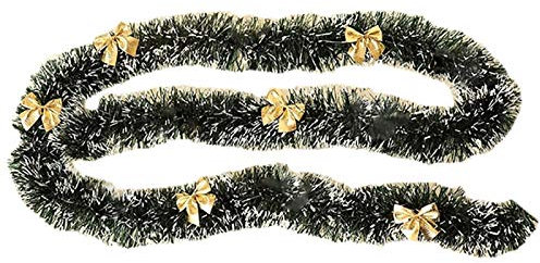 SVRITE 2M Heiligabend Dekoration Bar Tops Band Girlande Weihnachts K¨¹Che Ornamente Party Dekoration Prop-Golden