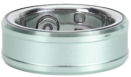 Smart Ring Tracker, BT Fitness Tracker Ringe mit Integriertem NFC für Android 6.0 und für 11.0, Smartphone-Kamera-Fernbedienung, Umfassende Schlafanalyse (Green)