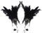 JewelryWe Spitze Feder Ring Armband: Gothic Schwarz Spitzen-Ring-Armband Vintage Feder Handschuhe mit Kette & Fingerring Punk Sklave Ring Handkette Damen Mädchen Halloween Cosplay Kostüm