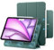 ESR Funda para iPad Air 13 2025/2024 y iPad Pro 12.9 (2022/2021/2020), Funda con Bloqueo Magnético, Funda Slim Tríptica, Compatible Pencil Pro/USB-C, Auto Encendido/Apagado, Protección Duradera,Verde