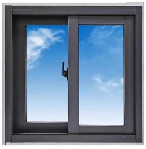 Metal Horizontal Sliding Shed Window,Yarn Mesh Roof Window with Screen,Flush Mount Window for Garage Shed Chicken Coop(WxH 30x12in(76x30cm))