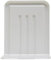 Exacompta - Réf. 56013D - Carton de 4 supports de livres Autentik - Serre-livres, presse-livres pour étagères, bureau, maison, école, bibliothèque - Dimensions : 10,3 x 11,5 x 14 cm - Blanc