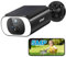 ieGeek 5MP Camera Surveillance WiFi Exterieure sans Fil Batterie - Camera Solaire 15M Vision Nocturne Couleur, Détection Mouvement, Audio Bidirectionnel, Compatible Alexa 【2025 Nouveau S1 Pro】