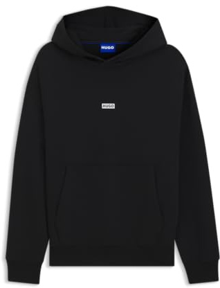HUGO Men's Nazardo Sweatshirt, Dark pink, XL