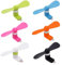 YUNLOVXEE Handy-Ventilator für iPhone 14, 13, 12, 11, 10, 9 Plus, Pro Max, iPad, 6 Stück
