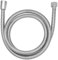 Tuyau de douche flexible de douche flexible ½ pouce en acier inoxydable 150 cm aspect chromé raccord standard facile à nettoyer et durable
