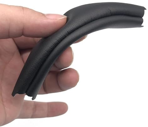 Fascia di ricambio compatibile con cuffie Sony WH-XB910N, in pelle nera