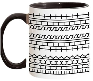 Fuck This Shit Mug, Hidden Message Funny Coffee Mug, Novelty Mug Creativity Funny Ceramic Coffee Lover Gift, Hidden Tea Cup Unique Humor Adult Drink Cup for Work Bestie Gifts,Friend,Coworker (Black)