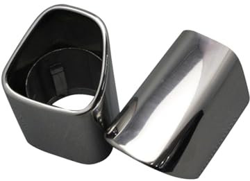 Auto-Auspuff Für Volvo XC90 XC60 Auspuffblende Edelstahl Autoauspuff für Rohr Schalldämpfer Spitze Auto Endstück für Rohr Autozubehör