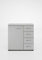 Beauty.Scouts Kombikommode Siblo, Kommode, Schrank, Flurkommode, Kommode, Garderobenschrank, Regal, Sideboard, Anrichte, Aufbewahrung, Flur, Diele, Wohnzimmer, Schlafzimmer, Alpinweiß, 81x83x41cm