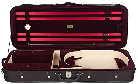 Bratschenkoffer Schaumstoff Premium 38-43 cm weinrot M-Case