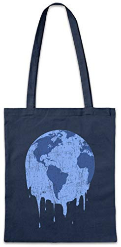 Urban Backwoods Melting Earth Hipster Bag Beutel Stofftasche Einkaufstasche