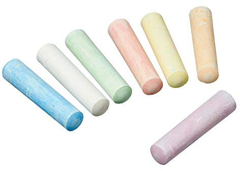 Cepewa 15er Set Jumbo Straßenkreide bunt Malkreide Stangen Kinder Basteln Malen